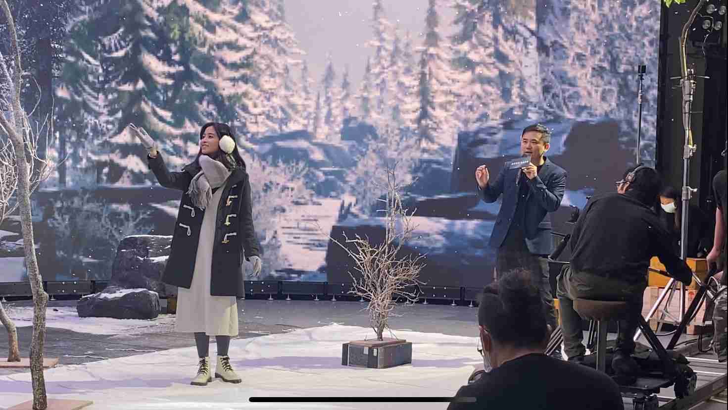 银河集团以ALED先进显屏技术，，，与金马奖视觉特效团队“再现影像”携手合作打造LED虚拟摄影棚，，提供沉浸式表演体验，，，并精简拍摄成本与时间