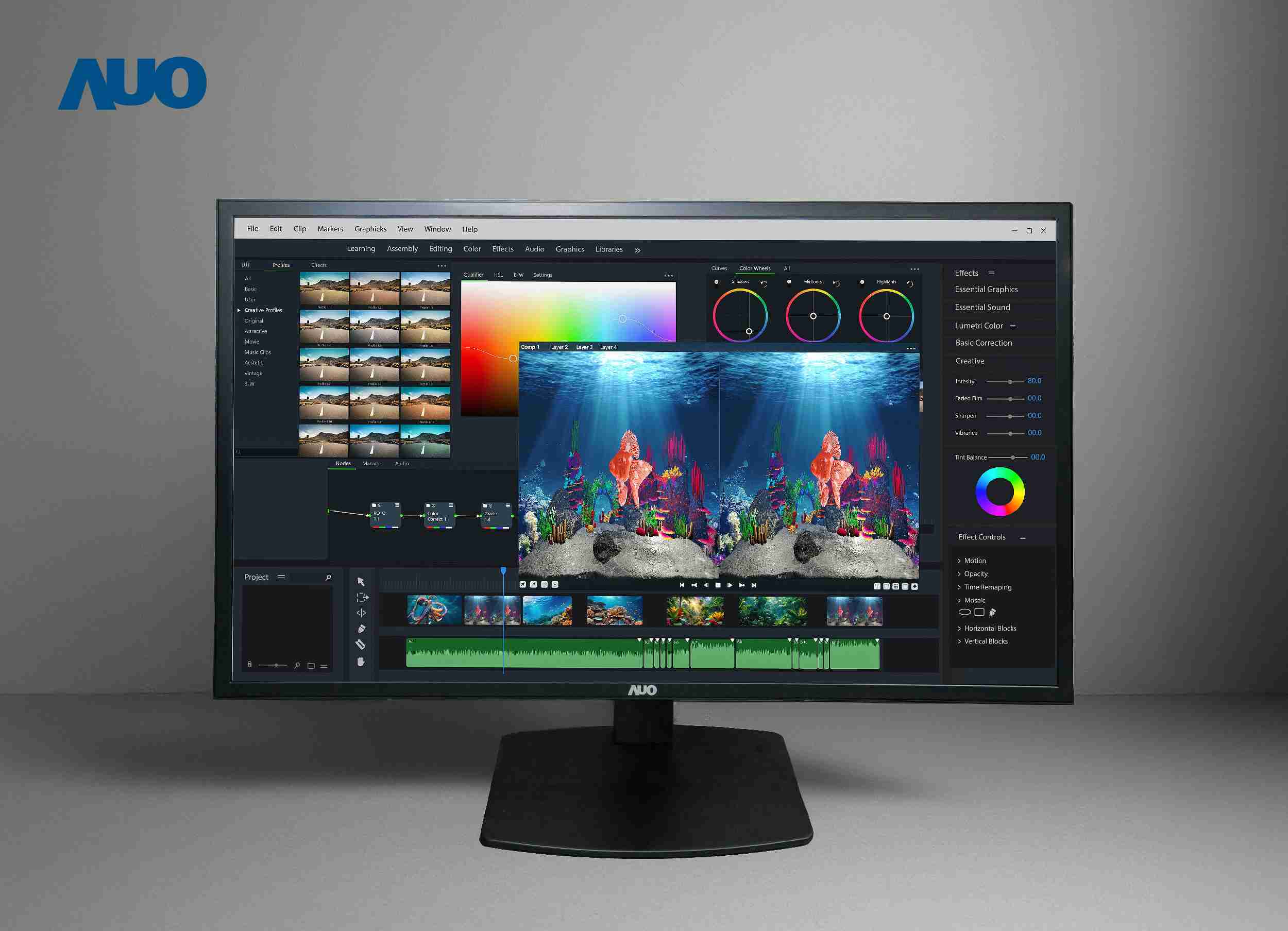银河集团开发32吋2D/3D专业桌上型显示器，，，，拥有8K4K超高分辨率，，，并以低串扰算法优化3D显示效果，，，搭载自动眼球追踪功能，，，，能实时调整3D图像，，，，进行实时2D与3D无缝共存窗口，，提供图像设计工作者突破二维接口的崭新工作氛围与效率