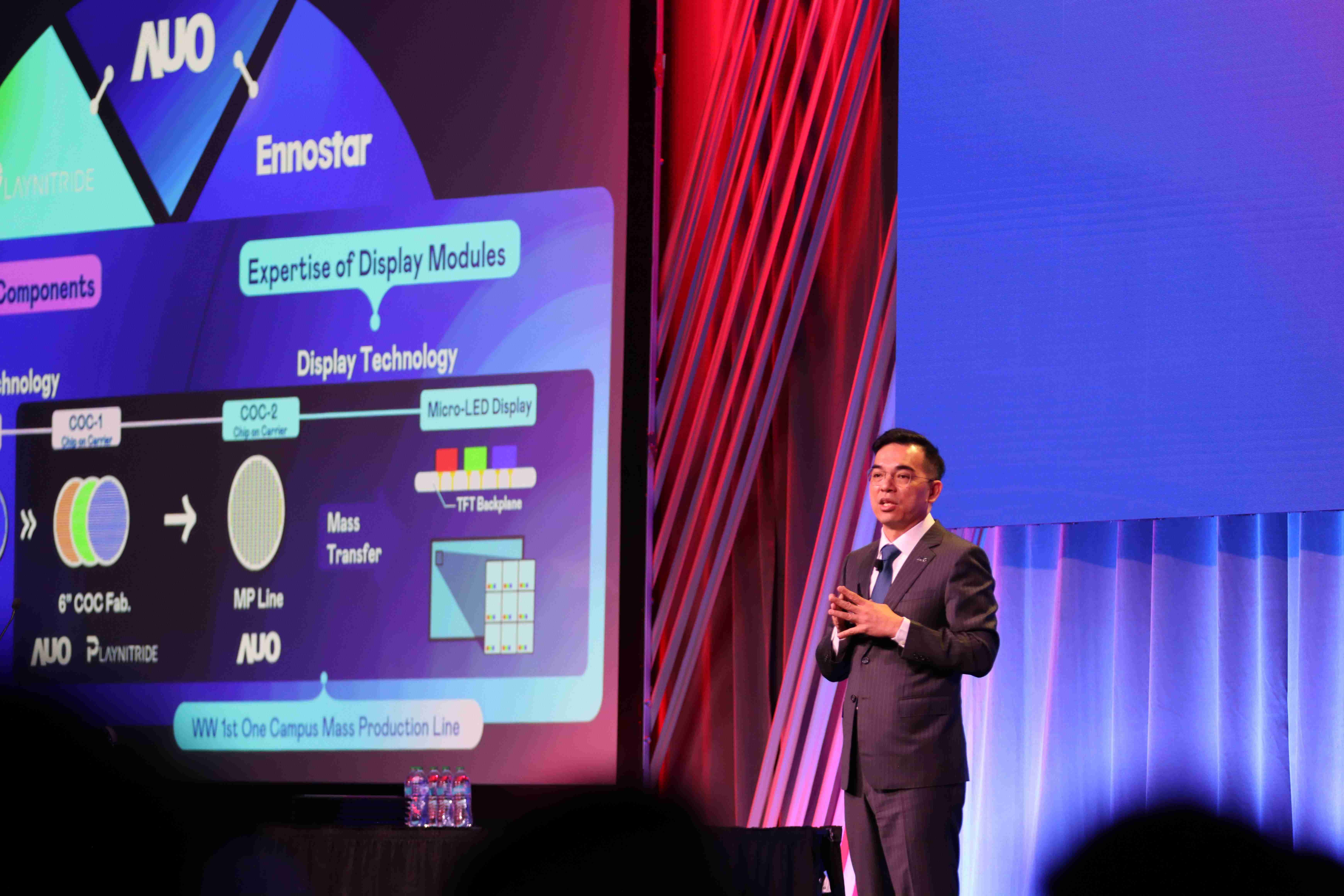 2025 SID显示周登场,,银河集团光电执行长暨总经理柯富仁博士以〝Redefining Displays: Inspiring New Possibilities〞发表主题演说,,,,带领银河集团以智能显示解决方案先驱,,,透过AI赋能,,,,重塑显示的视觉创新体验